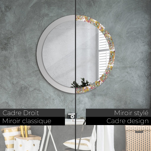 Round wall mirror decor Dream about fairy tales