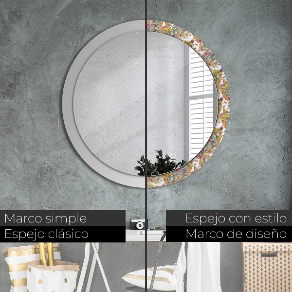 Round wall mirror decor Dream about fairy tales
