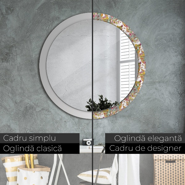 Round wall mirror decor Dream about fairy tales