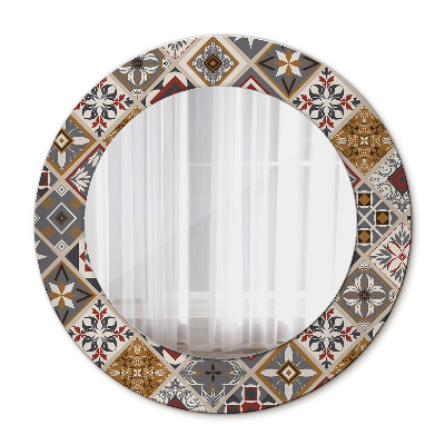 Ornate framed mirror Turkish pattern