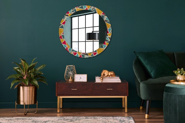 Circle decorative mirror Retro composition