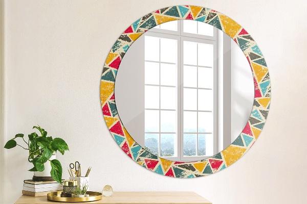 Circle decorative mirror Retro composition