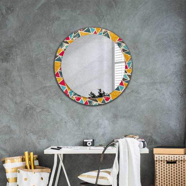 Circle decorative mirror Retro composition