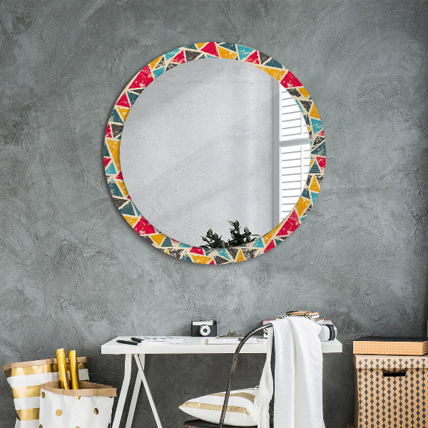 Circle decorative mirror Retro composition