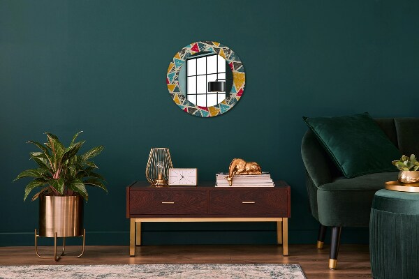 Circle decorative mirror Retro composition