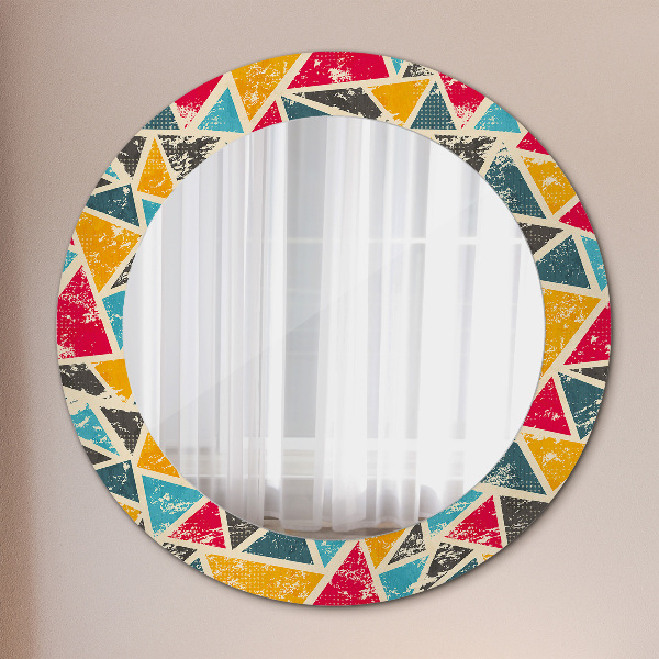 Circle decorative mirror Retro composition