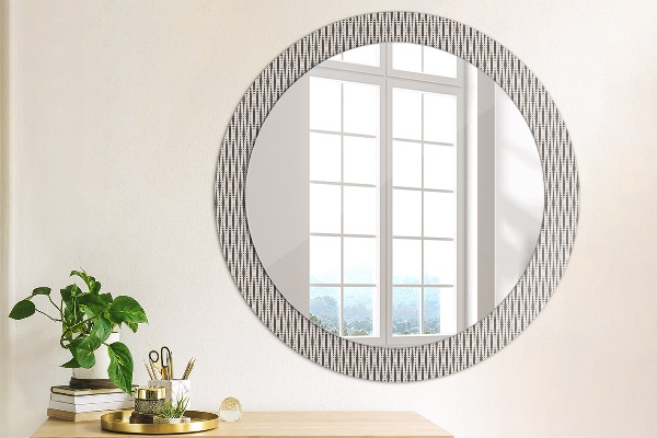 Circle decorative mirror Geometric dot pattern