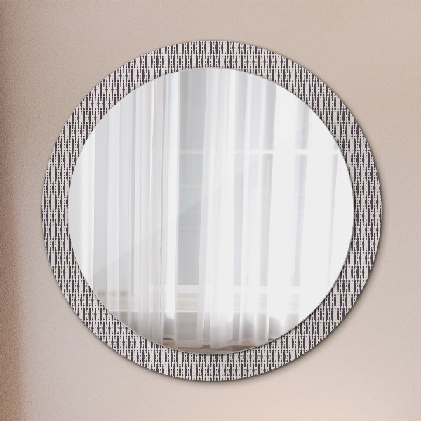 Circle decorative mirror Geometric dot pattern