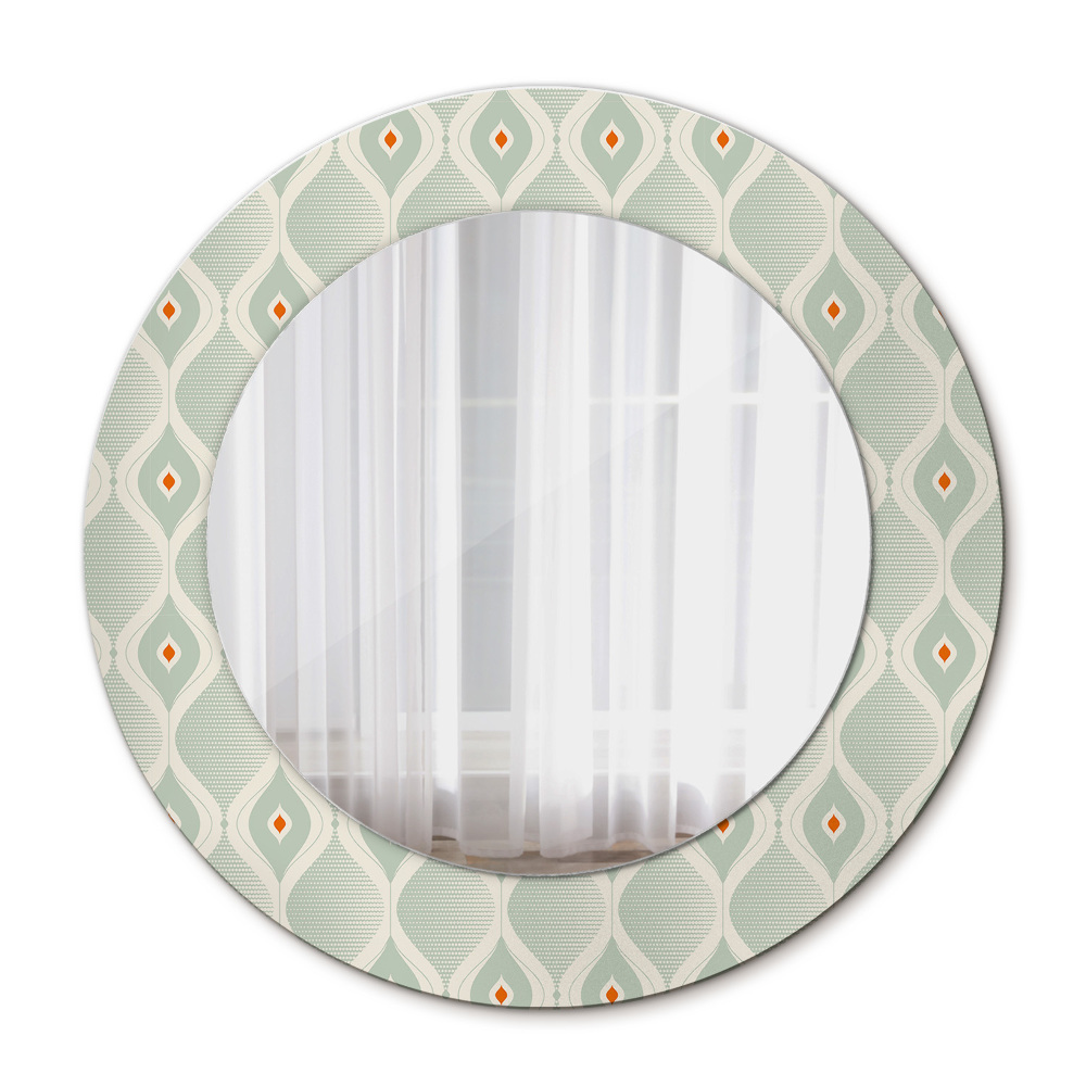 Circle decorative mirror Light vintage pattern