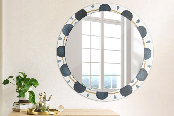 Circle decorative mirror Moon mandala