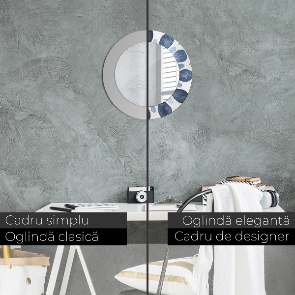 Circle decorative mirror Moon mandala