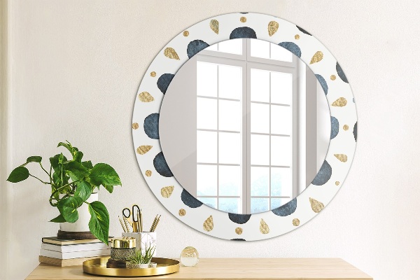 Circle decorative mirror Moon mandala
