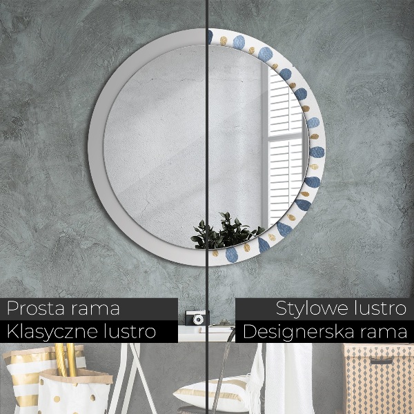 Circle decorative mirror Moon mandala