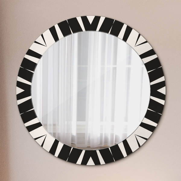 Ornate framed mirror Abstraction geometry