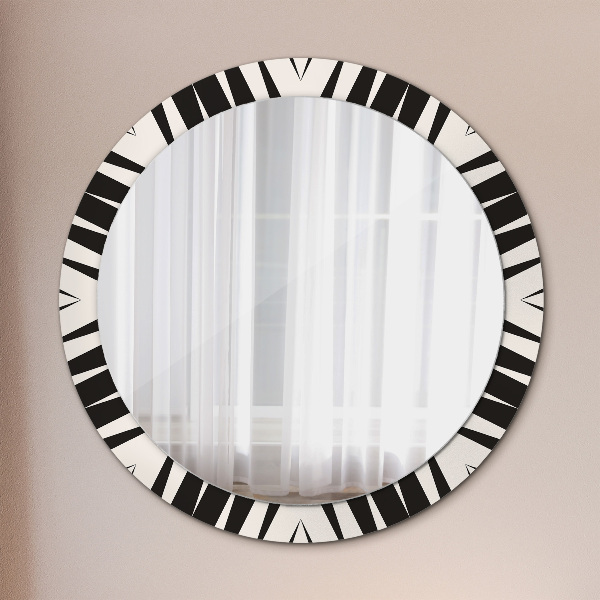 Ornate framed mirror Abstraction geometry