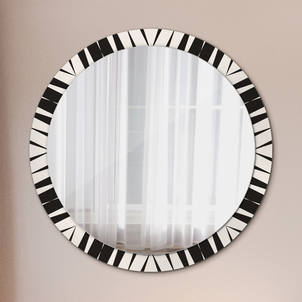 Ornate framed mirror Abstraction geometry