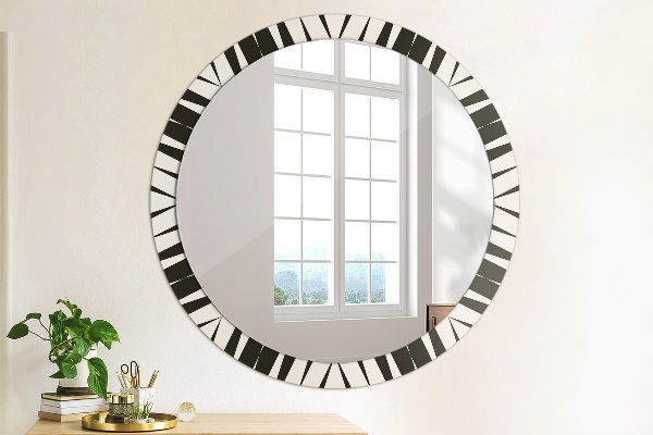 Ornate framed mirror Abstraction geometry