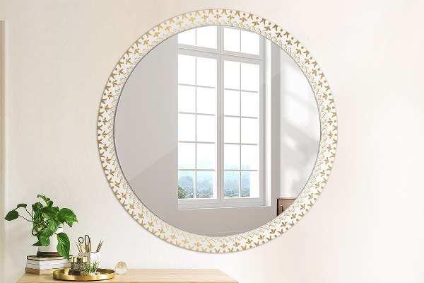 Round wall mirror decor Indian mandala