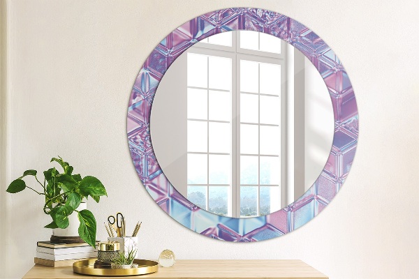 Round wall mirror design Abstract surreal