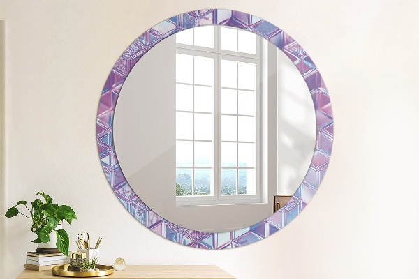 Round wall mirror design Abstract surreal