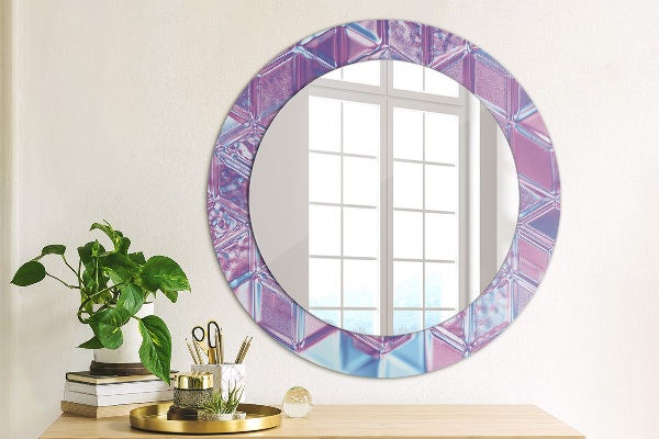 Round wall mirror design Abstract surreal