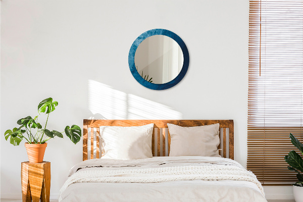 Circle decorative mirror Abstract art