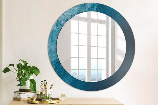 Circle decorative mirror Abstract art