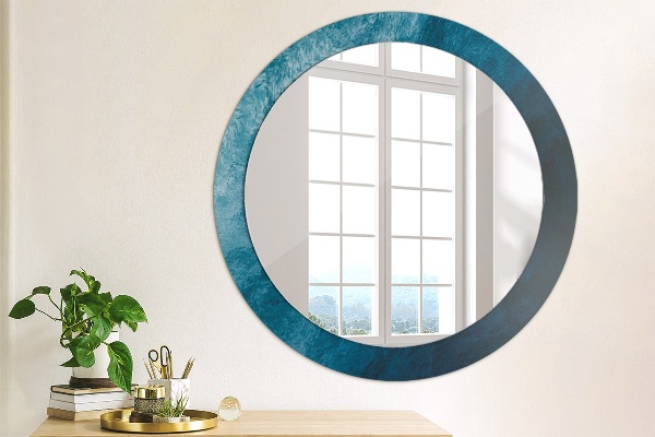 Circle decorative mirror Abstract art