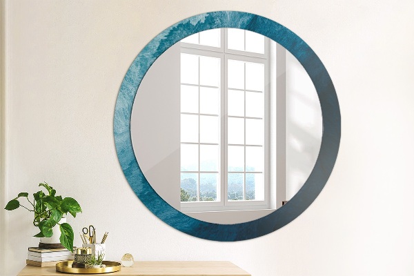 Circle decorative mirror Abstract art