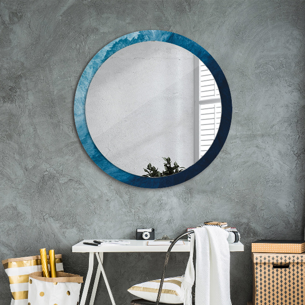 Circle decorative mirror Abstract art