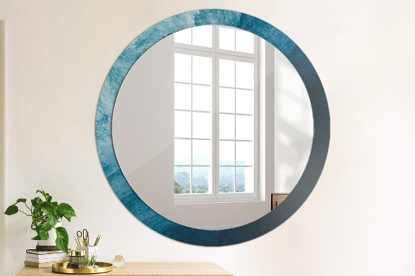 Circle decorative mirror Abstract art
