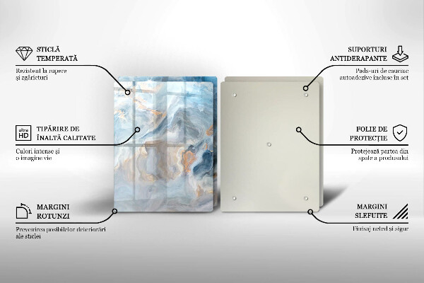 Work surface savers Marble texture