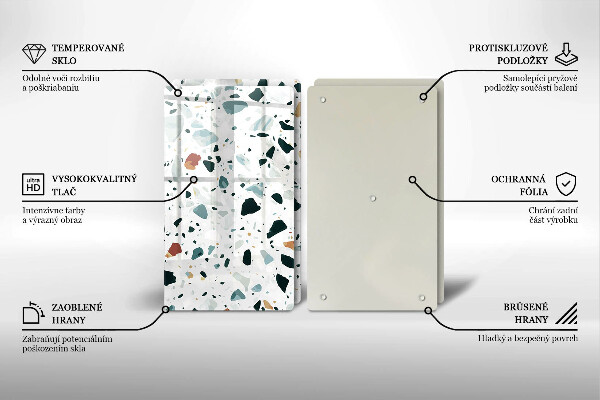 Work surface savers Bright stone