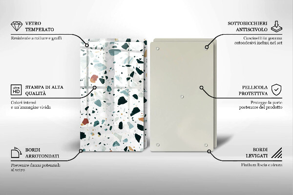 Work surface savers Bright stone