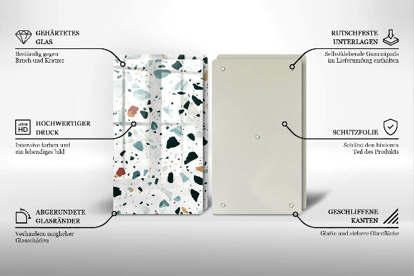 Work surface savers Bright stone