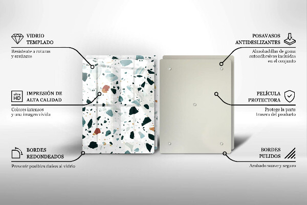 Work surface savers Bright stone