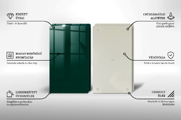 Worktop saver Green color