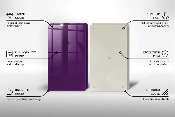 Worktop saver Violet colour