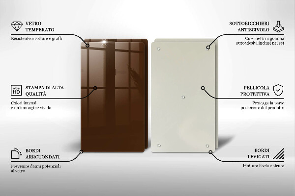 Worktop saver Brown color