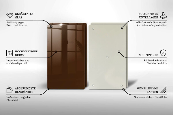 Worktop saver Brown color