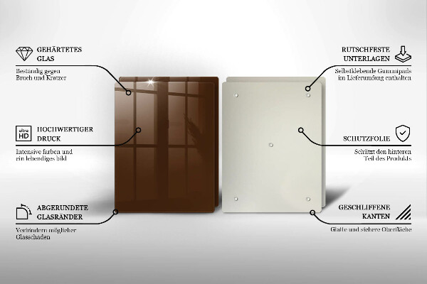 Worktop saver Brown color
