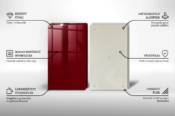 Worktop saver Burgundy