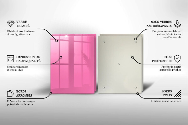 Worktop saver Pink color