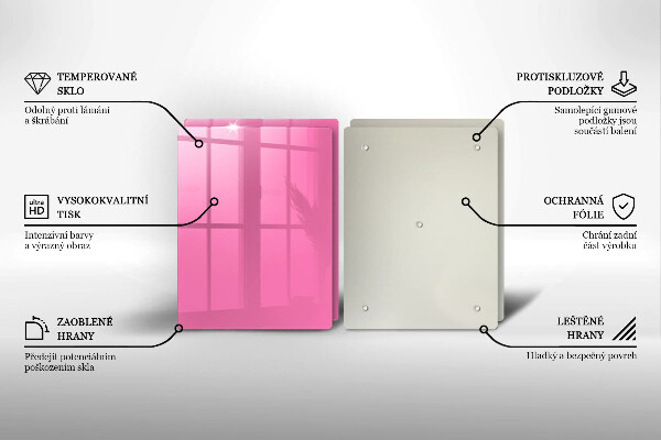 Worktop saver Pink color