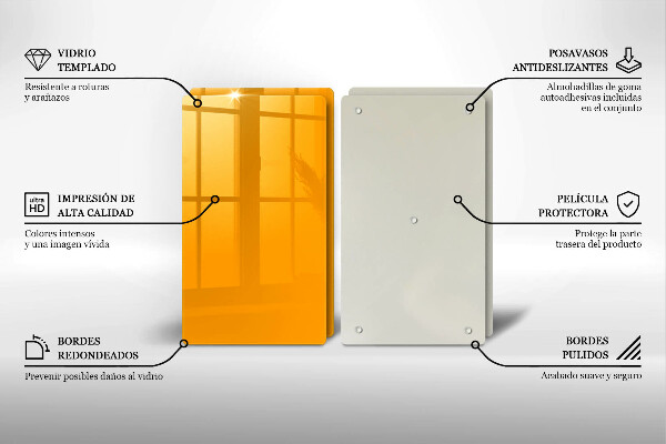 Worktop saver Dark yellow color