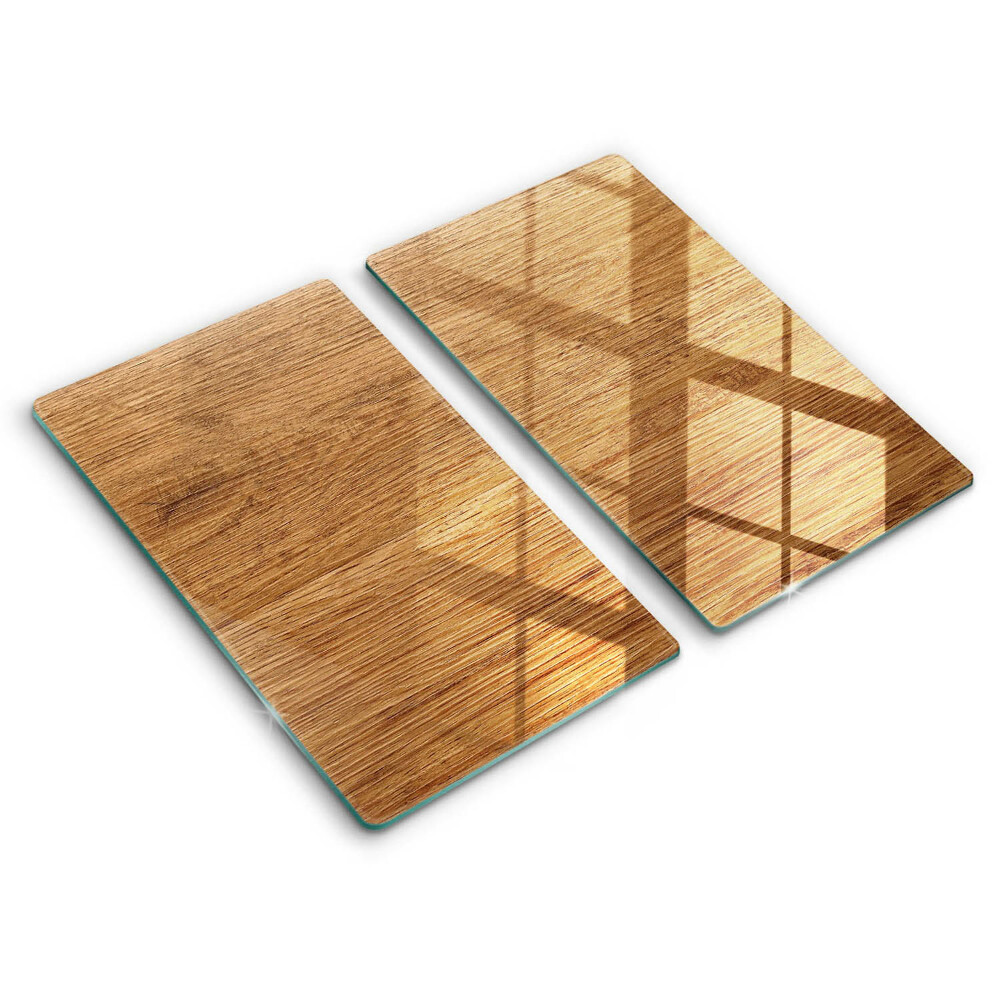 Induction hob cover Wood texture board