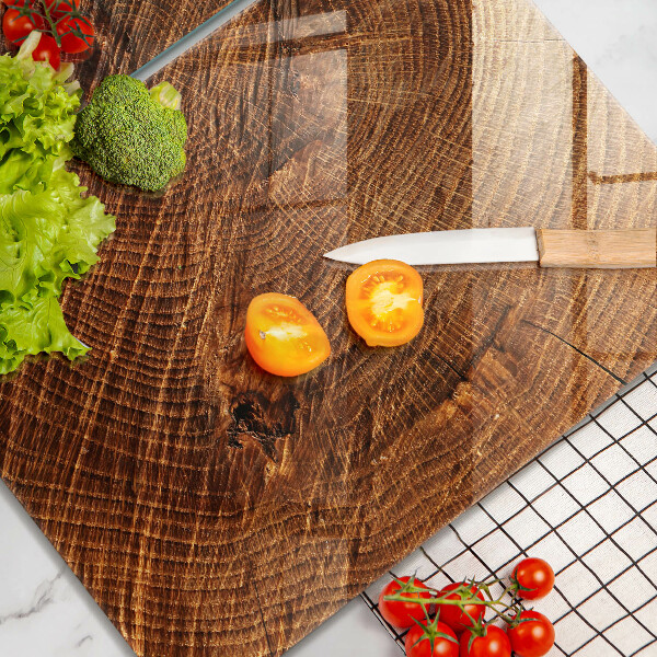 Induction hob cover Wood structure