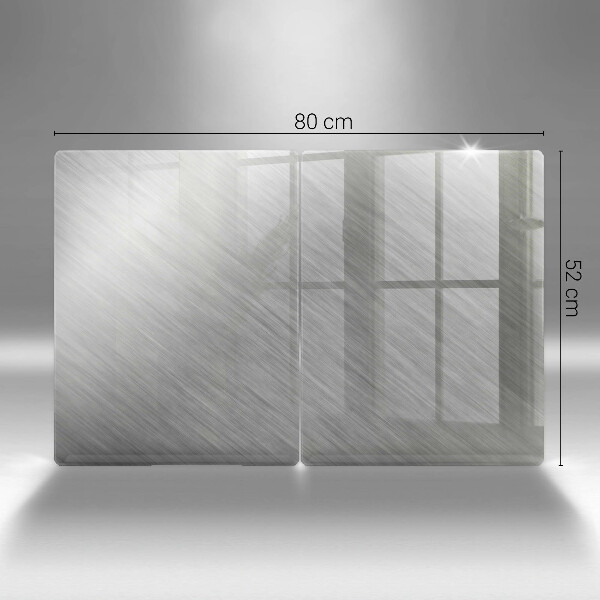 Kitchen worktop protector Metal texture background