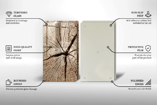 Kitchen worktop protector Tree