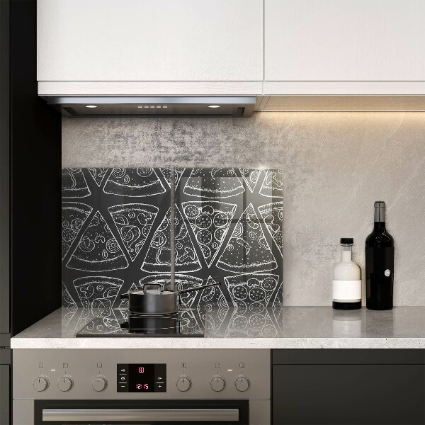 Kitchen worktop protector Pizza illustration